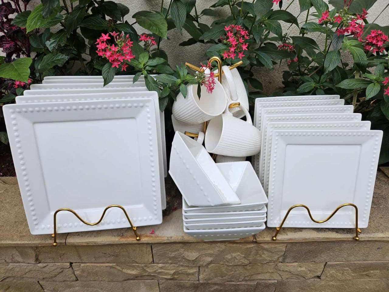 Elegant 24 PCs dinner set